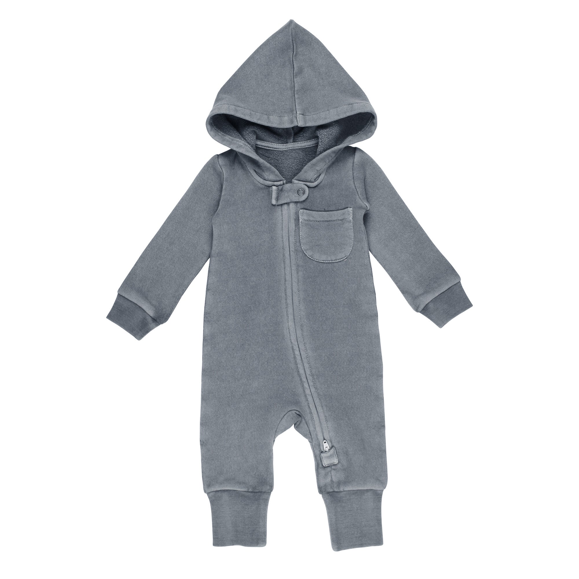Moonstone | Organic Cozy Zipper Romper