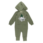 Organic Cozy Zipper Romper