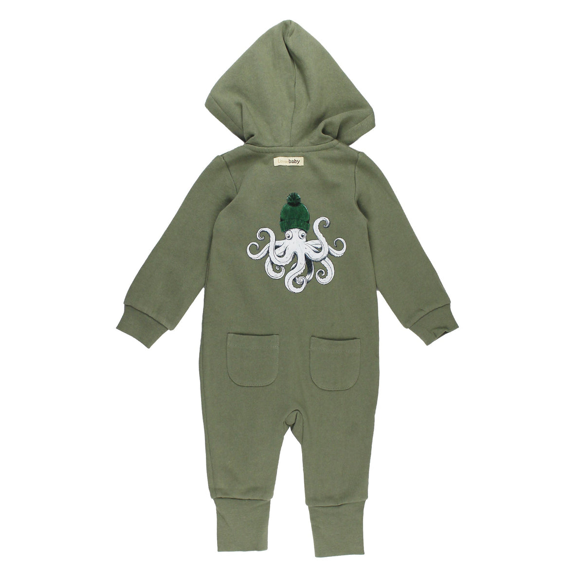 Organic Cozy Zipper Romper
