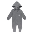 Organic Cozy Zipper Romper