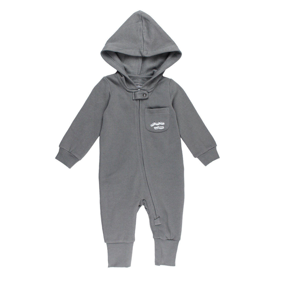 Organic Cozy Zipper Romper