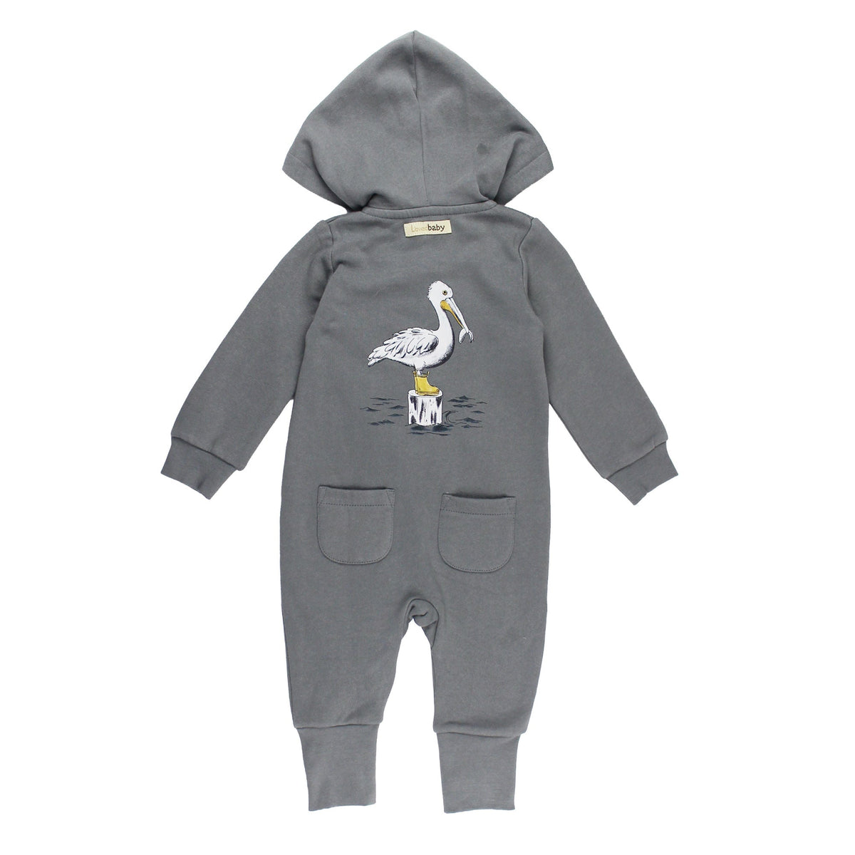 Organic Cozy Zipper Romper