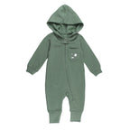 Organic Cozy Zipper Romper