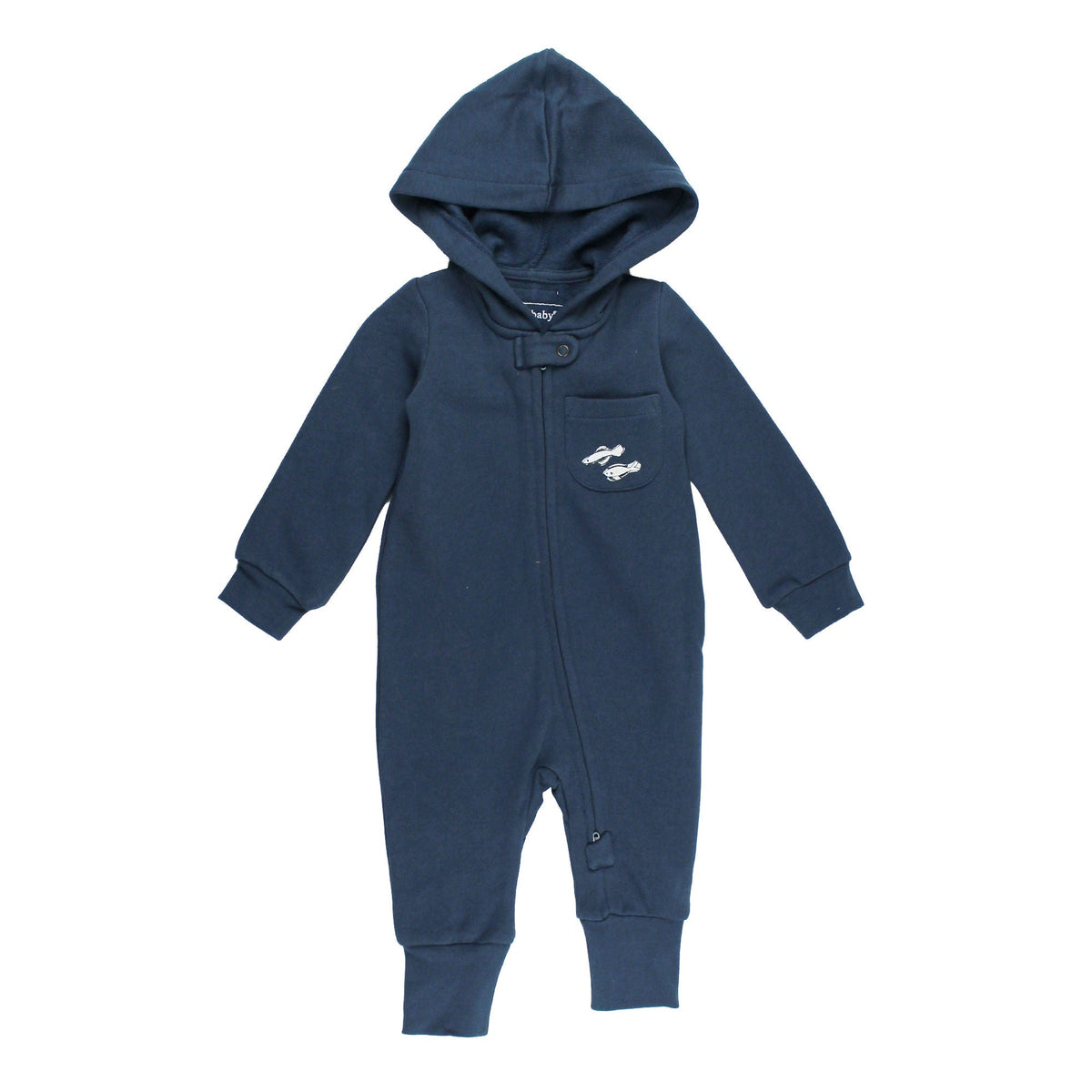 Organic Cozy Zipper Romper