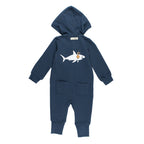 Organic Cozy Zipper Romper