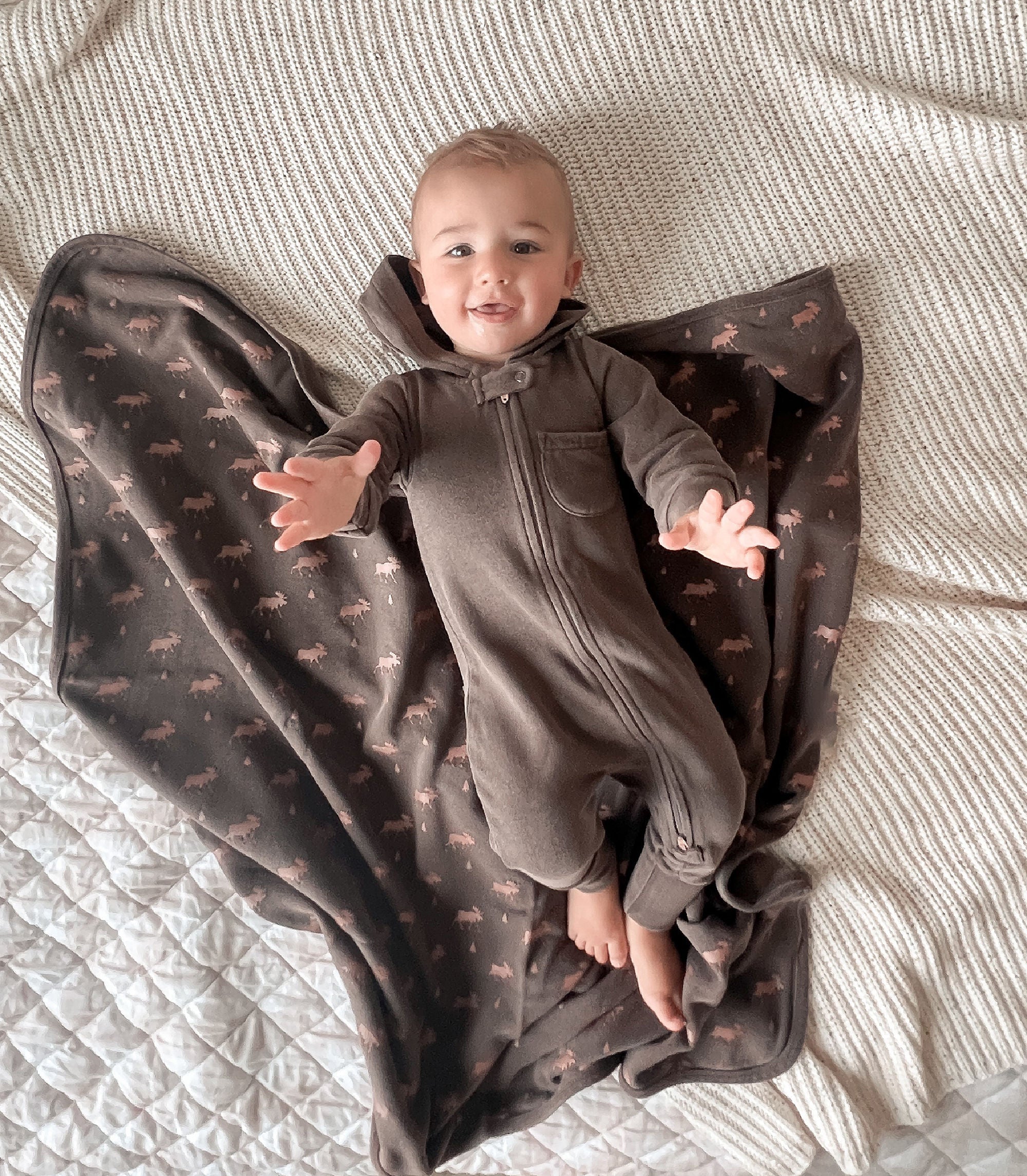 Bark Moose | Organic Cozy Blanket