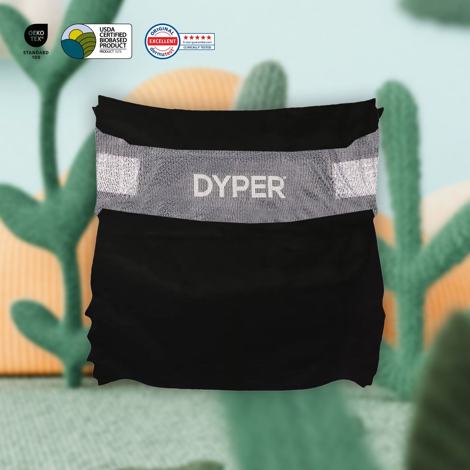 Charcoal Enhanced Diaper Monthly Box