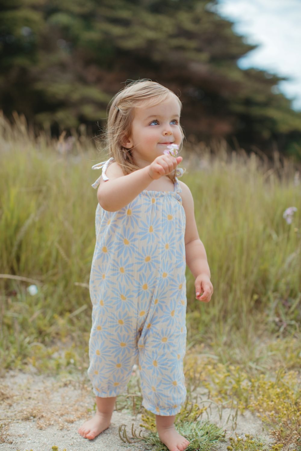 Muslin Tie Shoulder Jumpsuit