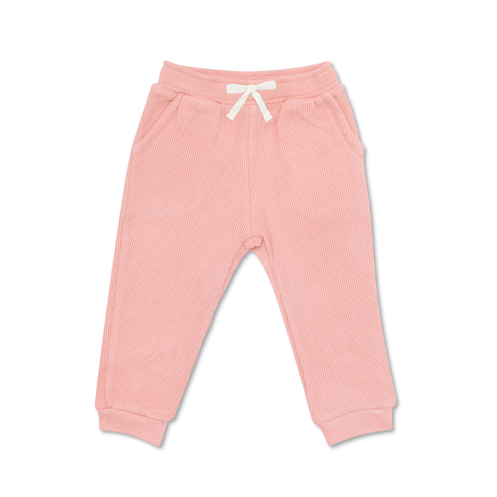 Pantalones de chándal waffle