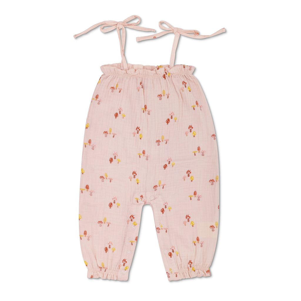 Muslin Tie Shoulder Jumpsuit