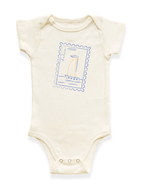 Dolce Estate Stamp Organic Cotton Baby Bodysuit