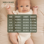 Hello I'm New Here Organic Baby Bodysuit