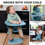 Evrloop Sustainable 3-in-1 High Chair - Design that Grows with Your Child