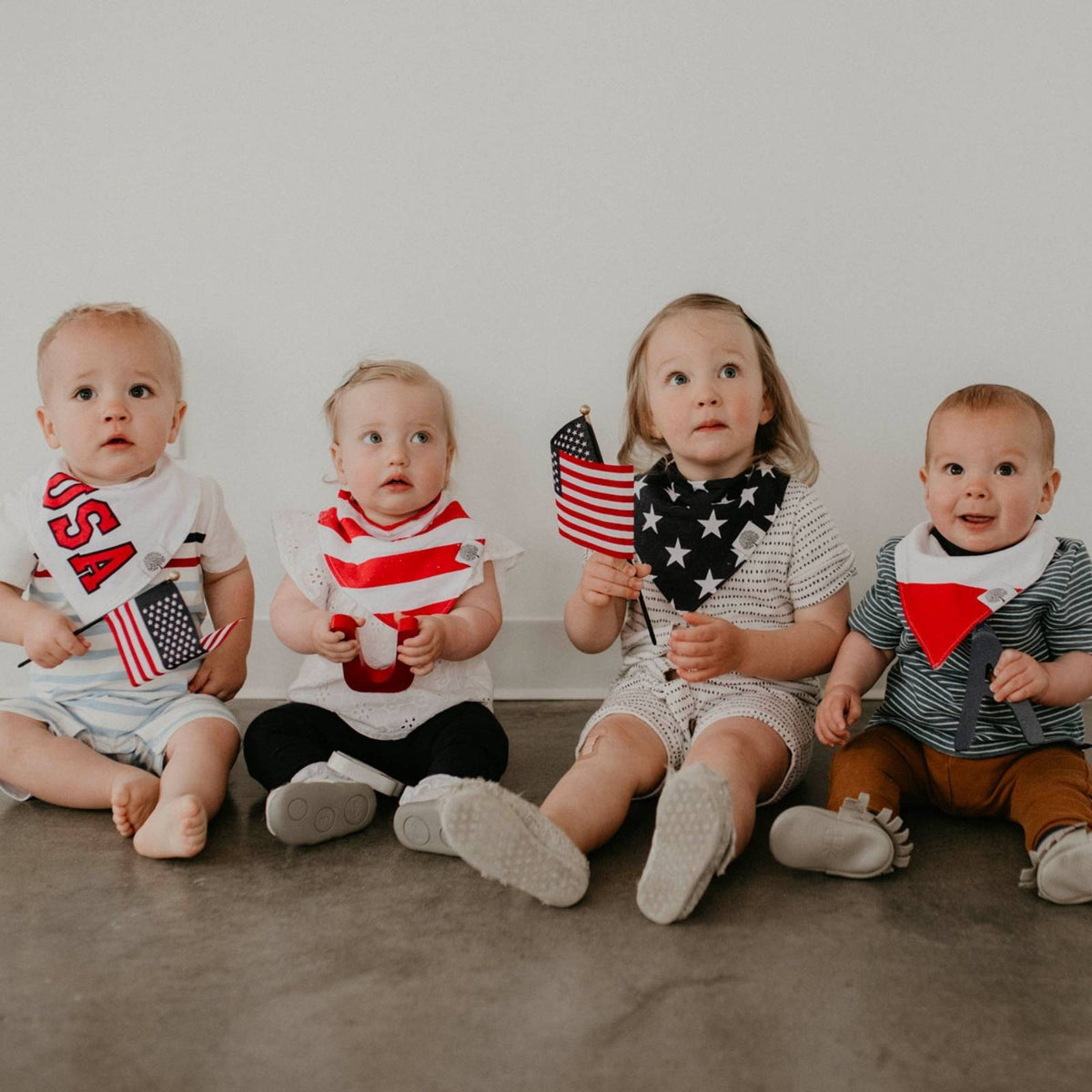 Bandana Bib Set