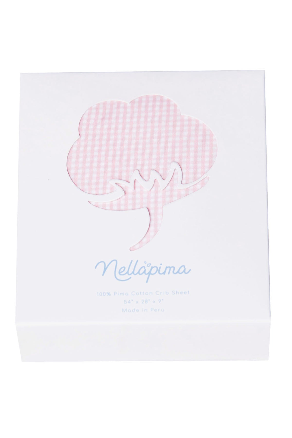 Gingham Crib Sheets