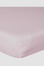 Gingham Crib Sheets