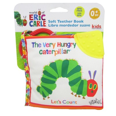 Eric Carle Hungry Caterpillar Soft Book - White: Numbers, Sensory Development, BPA-Free