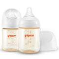 Pigeon Nurture & Nest Wide-Neck and Anti-colic PPSU BPA-Free Baby Bottle with Nipple