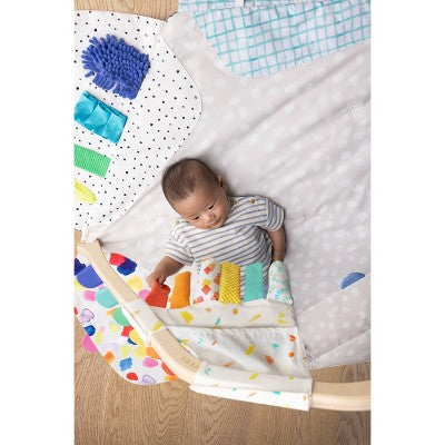 Lovevery Sensory Strands Baby Learning Toy: Organic Cotton, Sensory Development, Fine Motor Skills