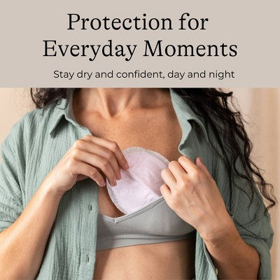 Lansinoh Stay Dry Disposable Nursing Pads for Breastfeeding, Leakproof