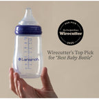 Lansinoh Anti-Colic Baby Bottles with Nipples - 3pk