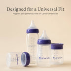 Lansinoh Anti-Colic Baby Bottles with Nipples - 3pk