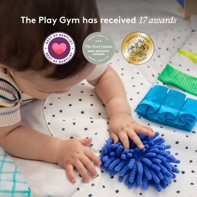 Lovevery The Play Gym: Encourages Color Recognition, Developmental Toys, Multiple Position Options, Multiple Textures