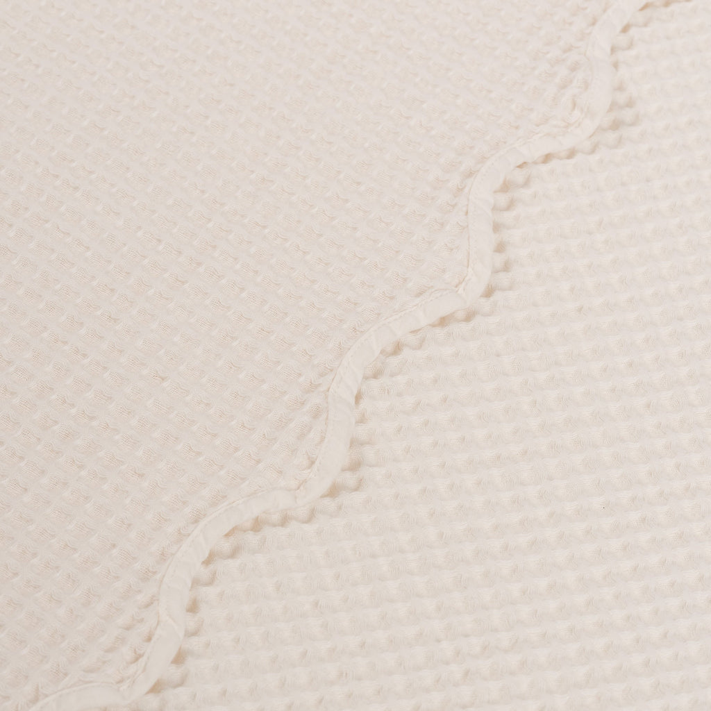 Waffle Knit Coverlet Set