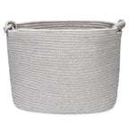 Cesta de almacenamiento de cuerda en forma de cubo