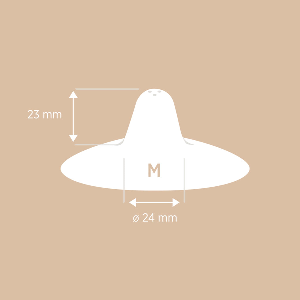 Nipple Shields for Breastfeeding Two-Pack - Medium