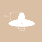 Nipple Shields for Breastfeeding Two-Pack - Medium