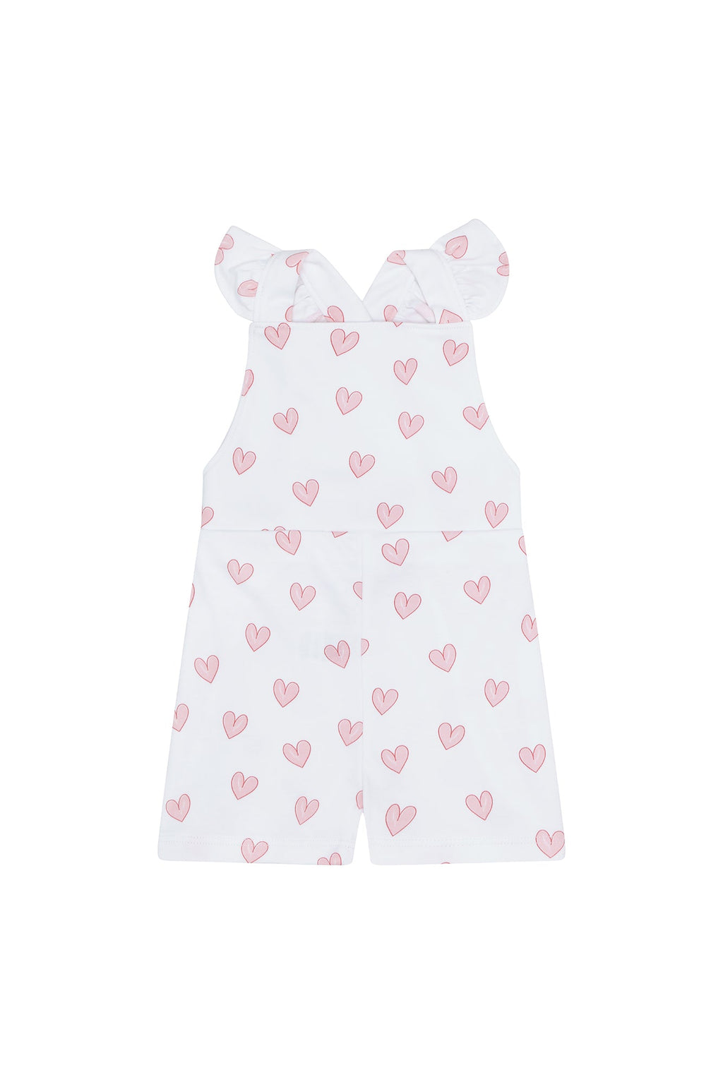 Heart Print Romper