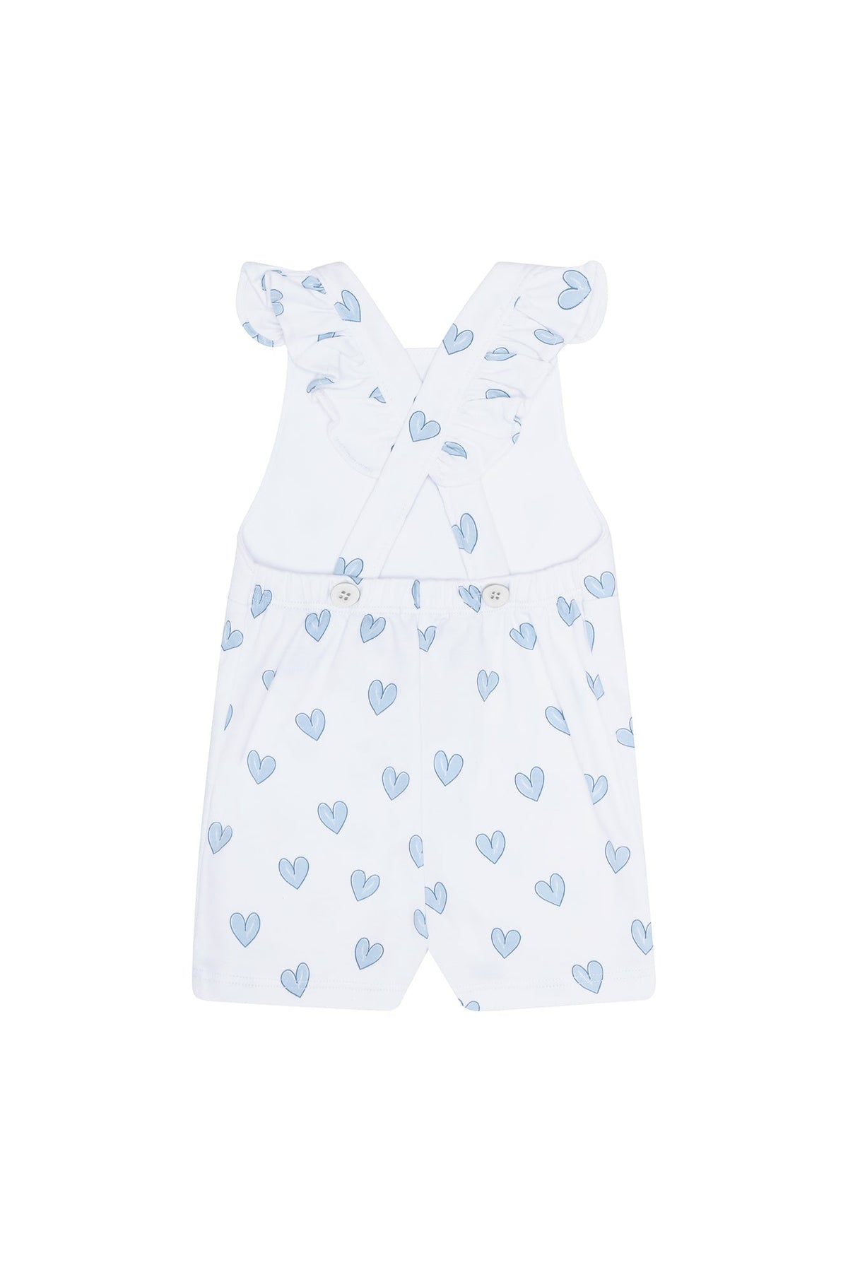 Heart Print Romper