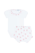 Heart Print Onesie Set