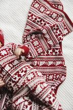 Santa's Sleigh | Holiday Thermal Blanket