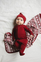 Santa's Sleigh | Holiday Thermal Blanket