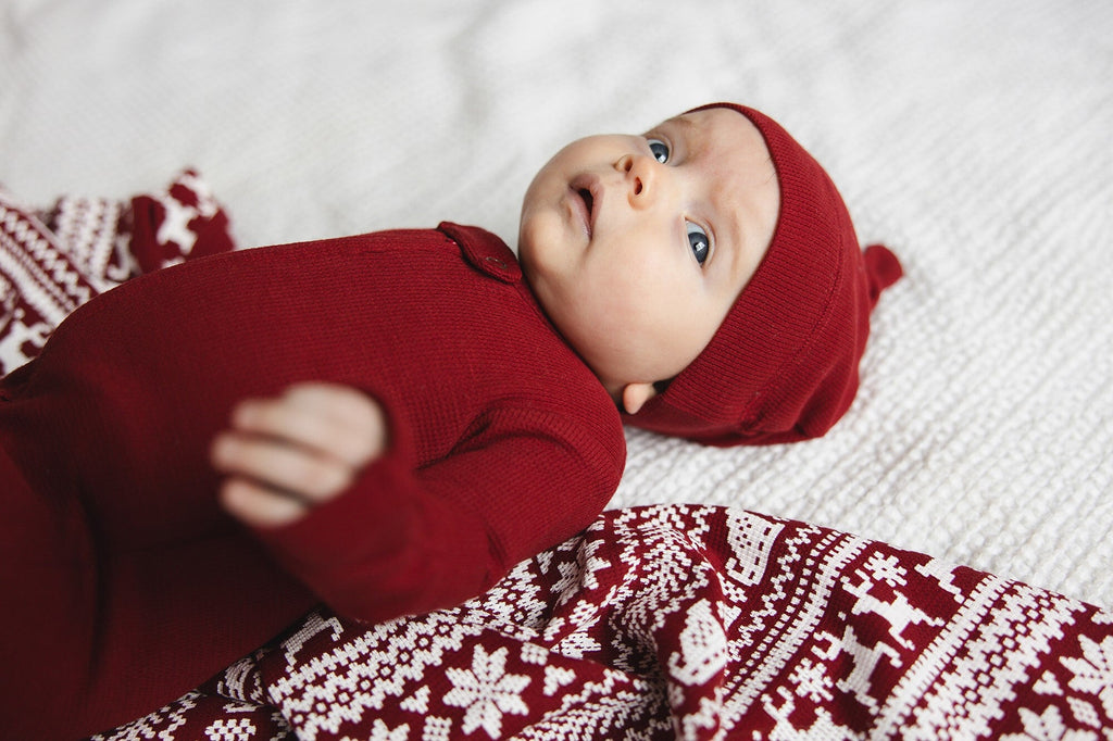 Santa's Sleigh | Holiday Thermal Blanket