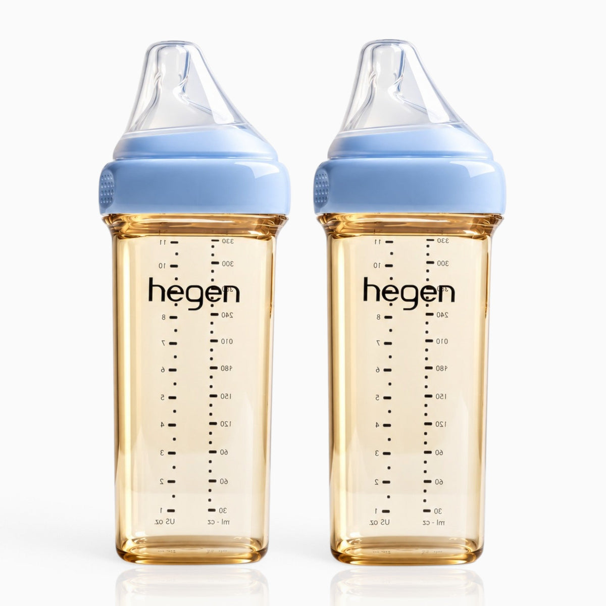 Hegen PPSU Anti-Colic Baby Bottle - 6 Months Plus - 330ml/11oz - 2-Pack