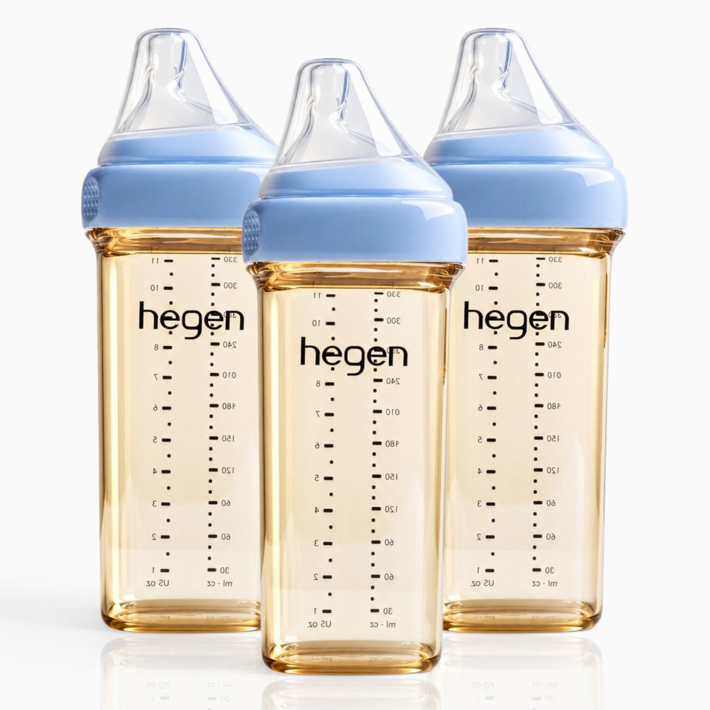 Hegen PPSU Anti-Colic Baby Bottle - 6 Months Plus - 330ml/11oz - 3-Pack