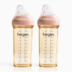 Hegen PPSU Anti-Colic Baby Bottle - 6 Months Plus - 330ml/11oz - 2-Pack