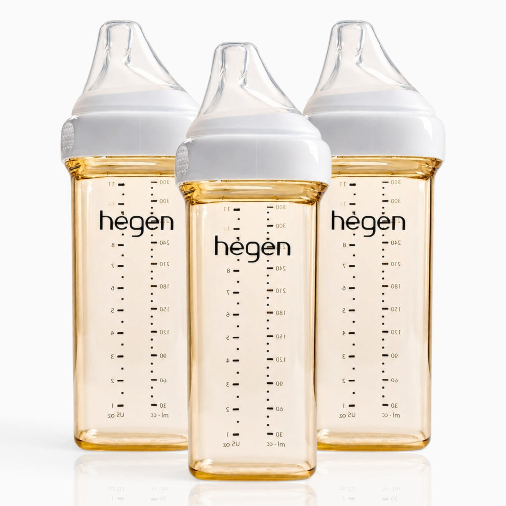 Hegen PPSU Anti-Colic Baby Bottle - 6 Months Plus - 330ml/11oz - 3-Pack