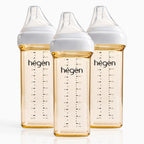 Hegen PPSU Anti-Colic Baby Bottle - 6 Months Plus - 330ml/11oz - 3-Pack