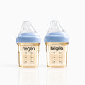 Hegen PPSU Anti-Colic Baby Bottle - 1 to 3 Months 150ml/5oz - 2-Pack