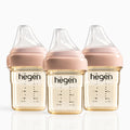 Hegen PPSU Anti-Colic Baby Bottle - 1 to 3 Months 150ml/5oz - 3-Pack
