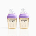 Hegen PPSU Anti-Colic Baby Bottle - 1 to 3 Months 150ml/5oz - 2-Pack