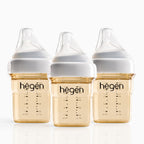 Hegen PPSU Anti-Colic Baby Bottle - 1 to 3 Months 150ml/5oz - 3-Pack