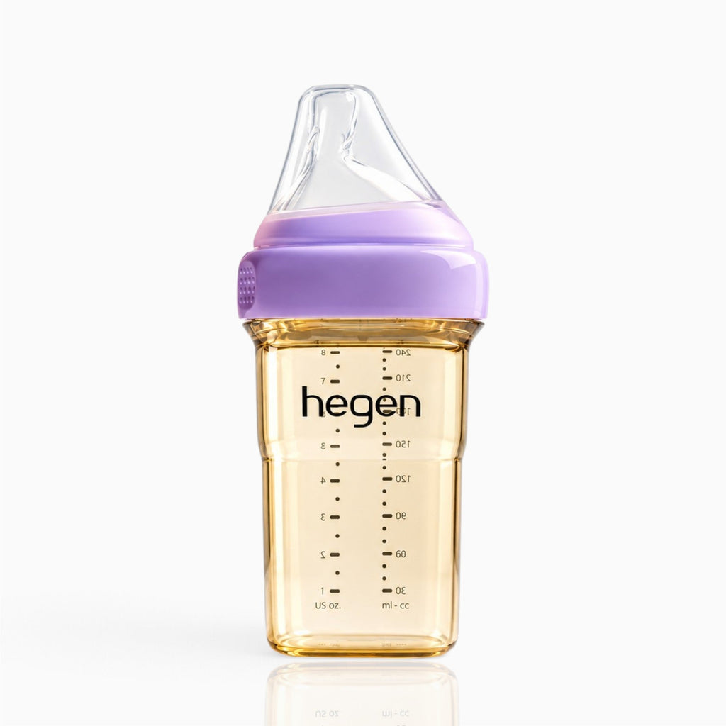Hegen PPSU Anti-Colic Baby Bottle - 3 to 6 Months - 240ml/8oz