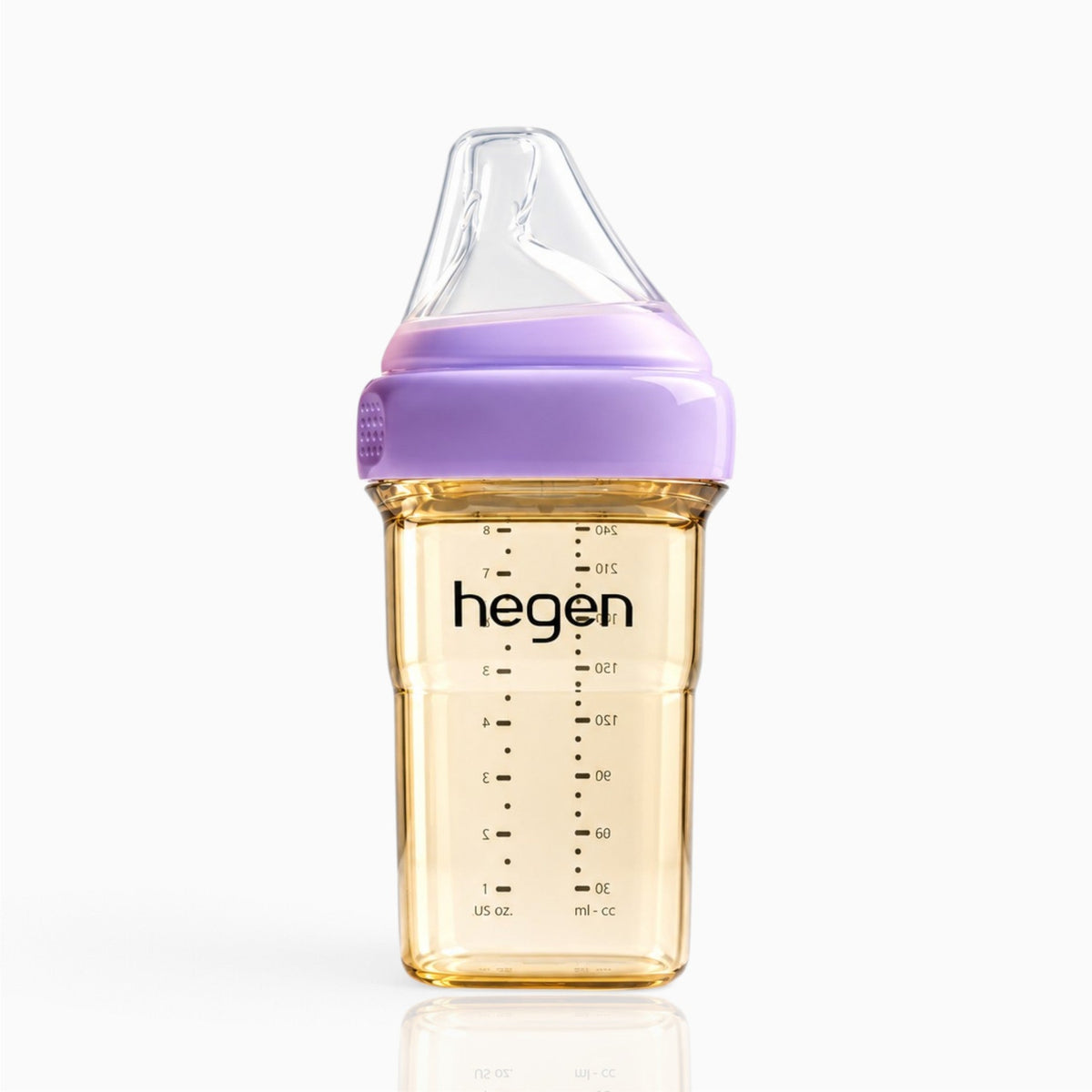 Hegen PPSU Anti-Colic Baby Bottle - 3 to 6 Months - 240ml/8oz