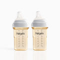 Hegen PPSU Anti-Colic Baby Bottle - 3 to 6 Months - 240ml/8oz - 2-Pack