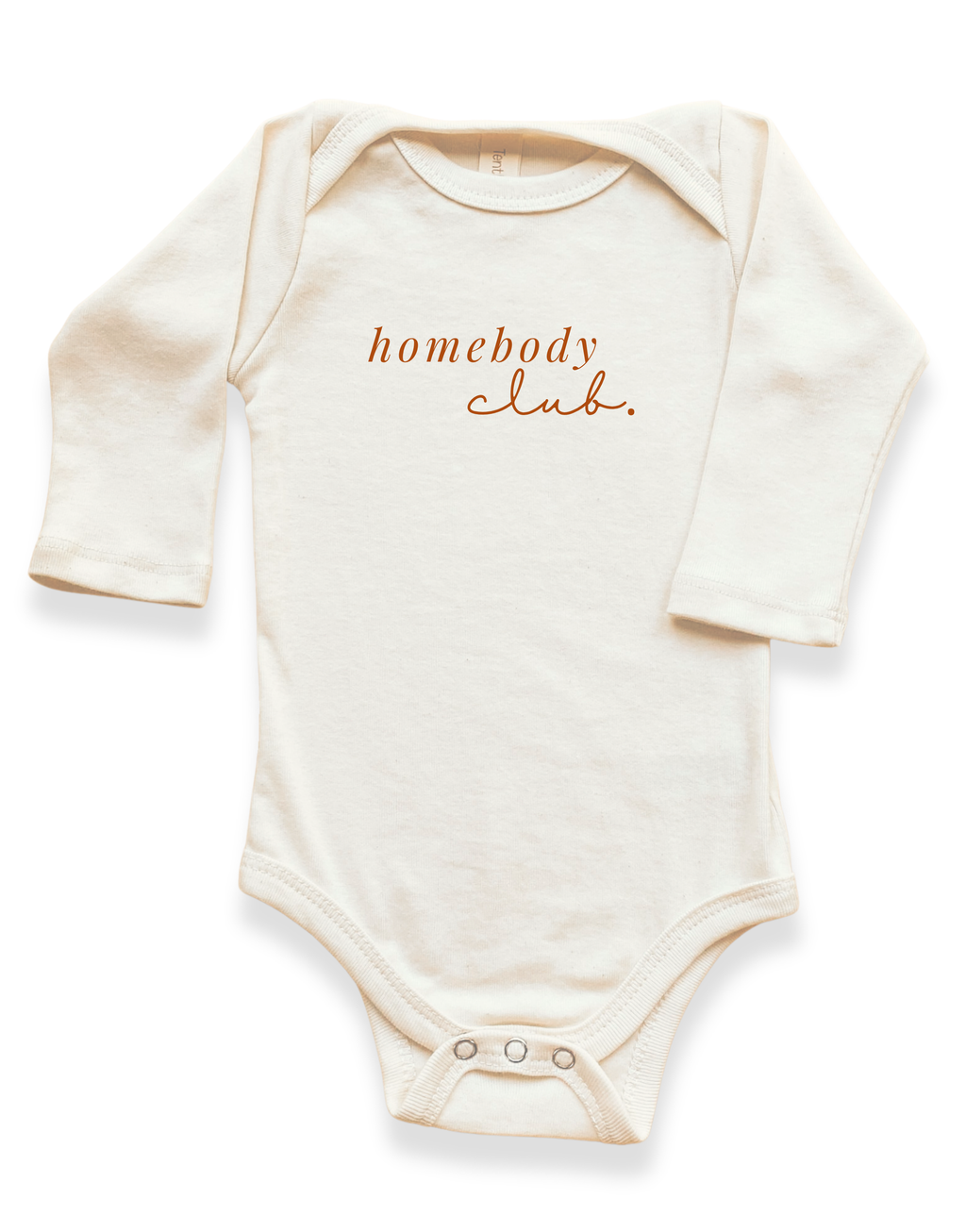 Homebody Club Organic Bodysuit Long Sleeve